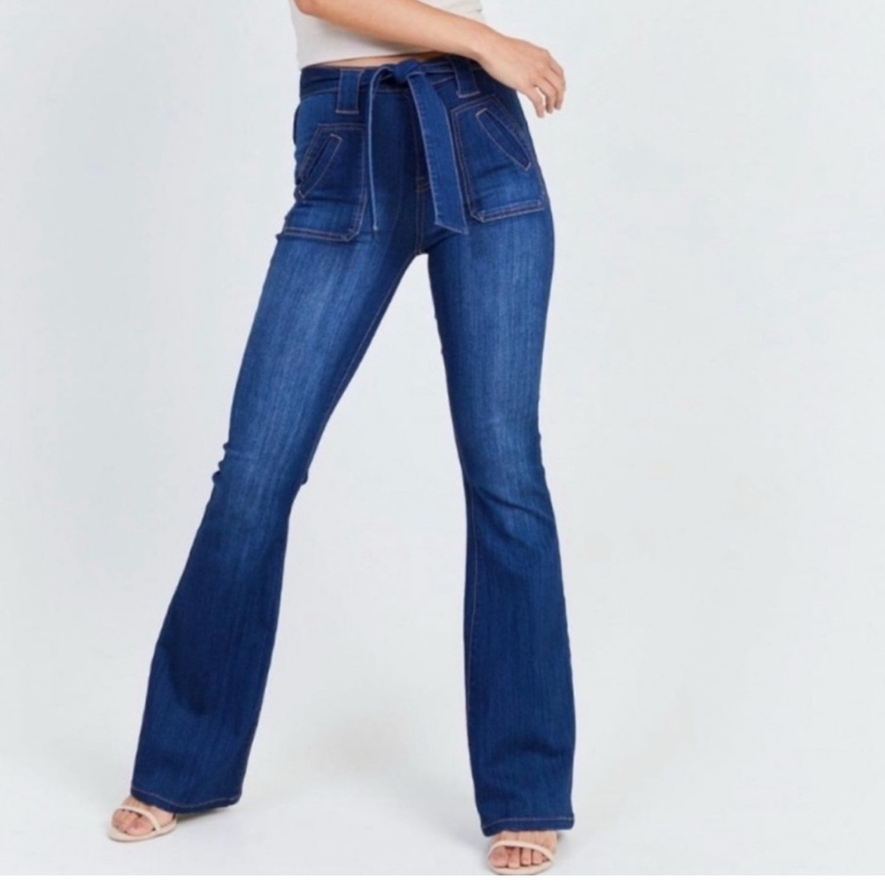 Altar’d State Elise High Rise Flare size 27